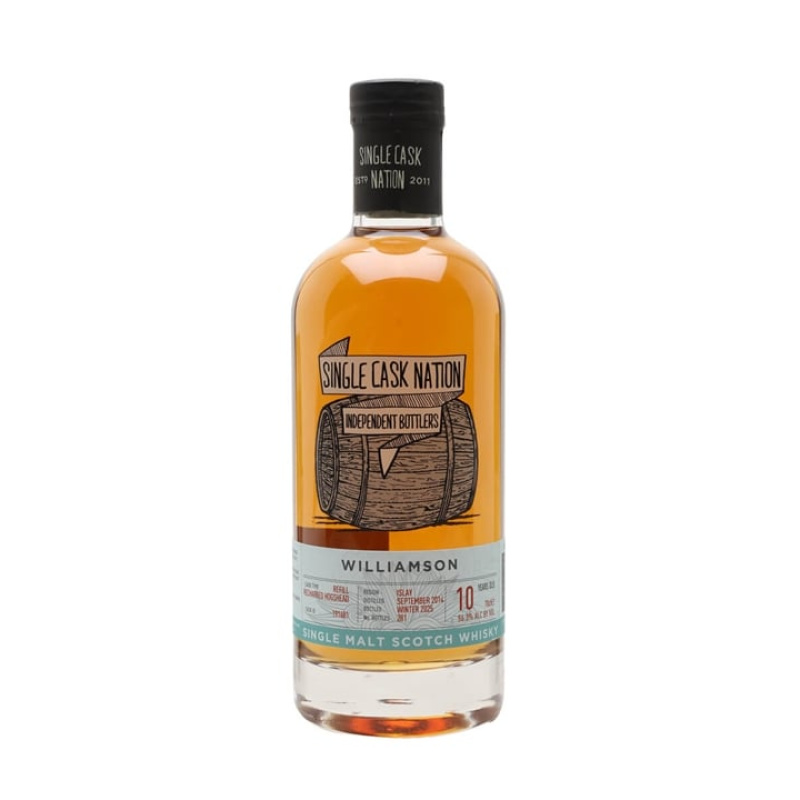 Williamson Single Malt 2014 / 10 Year Old / Cask 191681 Islay Single Malt Scotch Whisky