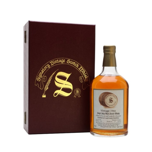 Distillery 30 Year Old – Laphroaig 1966 / 30 Year Old / Cask #560 / Signatory Islay Whisky (Islay) | N/A% ABV, 700ml – Buy Now
