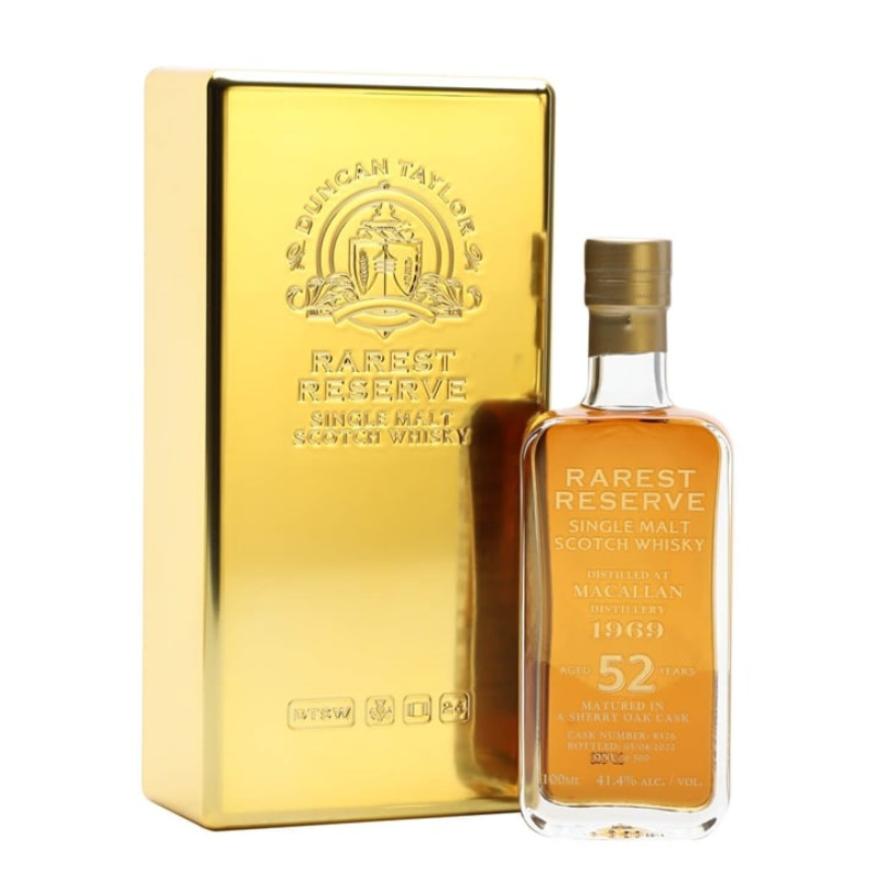 Distillery 52 Year Old – Macallan 1969 / 52 Year Old / Duncan Taylor Rarest Reserve Speyside Whisky (Speyside) | N/A% ABV, 700ml – Buy Now