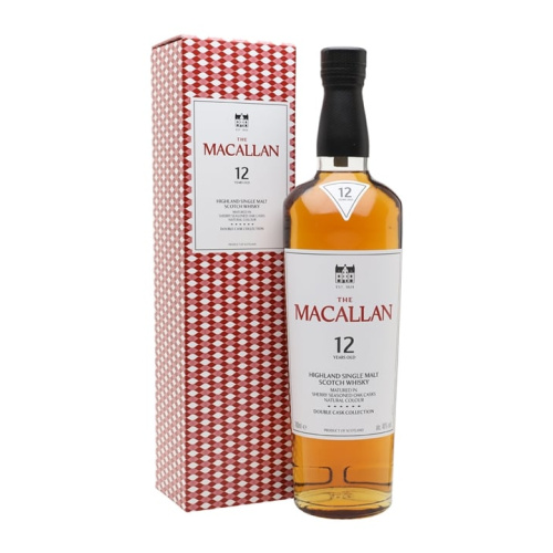Distillery 12 Year Old – Macallan 12 Year Old Double Cask Speyside Single Malt Scotch Whisky (Speyside) | N/A% ABV, 700ml – Buy Now