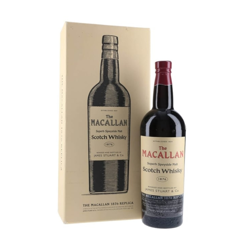 Distillery NAS Year Old – Macallan 1876 Replica Speyside Single Malt Scotch Whisky (Speyside) | N/A% ABV, 700ml – Buy Now