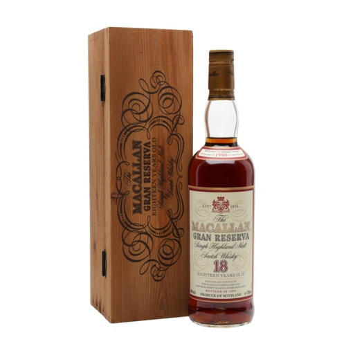 Macallan 1980 / 18 Year Old / Gran Reserva / Bot.1999 Speyside Single Malt Scotch Whisky