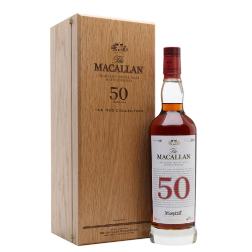 Distillery 50 Year Old – Macallan 50 Year Old / The Red Collection / 2020 Release Speyside Whisky (Speyside) | N/A% ABV, 700ml – Buy Now