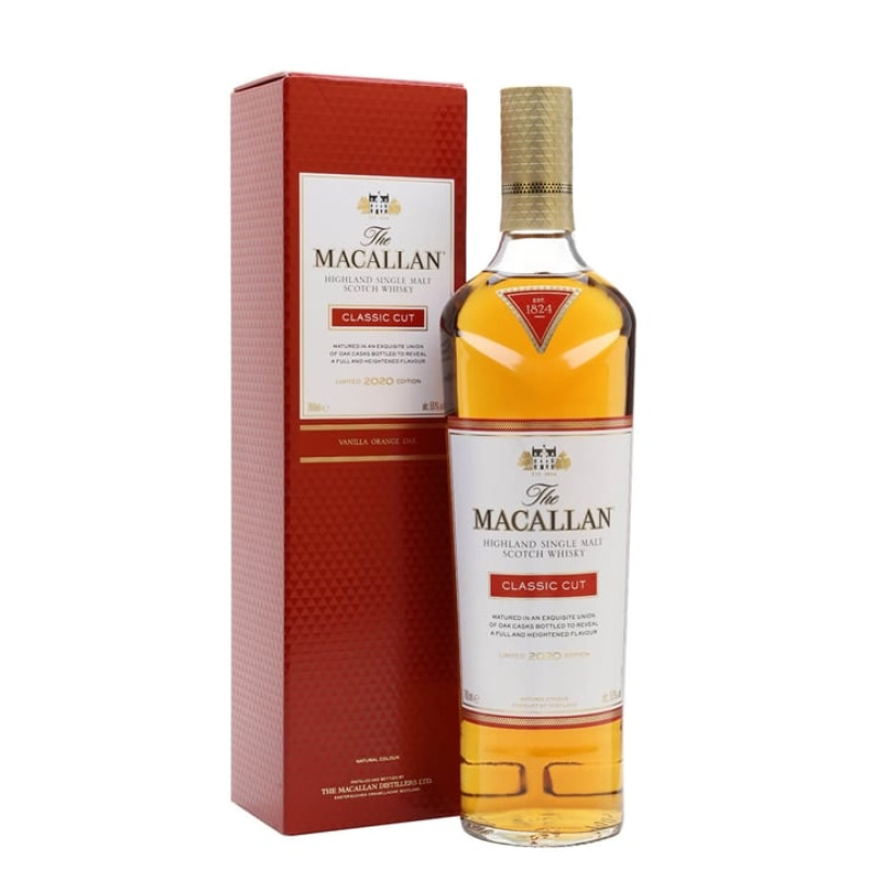 Macallan Classic Cut 2020 Release Speyside Single Malt Scotch Whisky