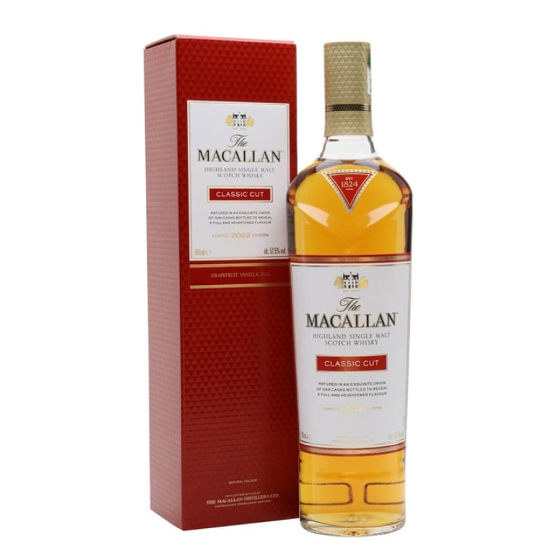 Distillery NAS Year Old – Macallan Classic Cut 2022 Release Speyside Single Malt Scotch Whisky (Speyside) | N/A% ABV, 700ml – Buy Now