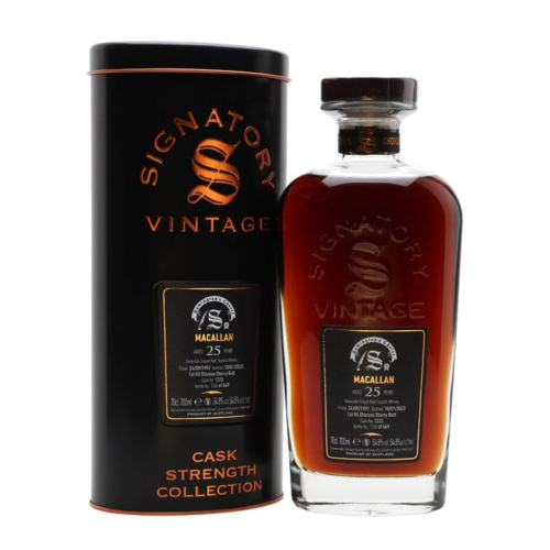 Macallan 1997 / 25 Year Old / Signatory Symington’s Choice Speyside Single Malt Scotch Whisky