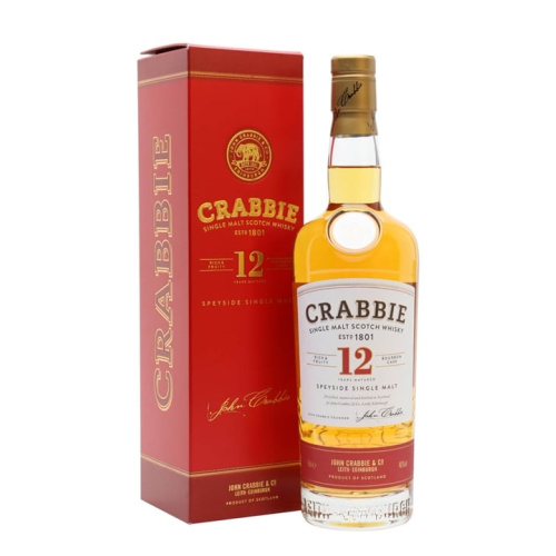 Distillery 12 Year Old – Crabbie 12 Year Old Speyside Single Malt Scotch Whisky (Speyside) | N/A% ABV, 700ml – Buy Now