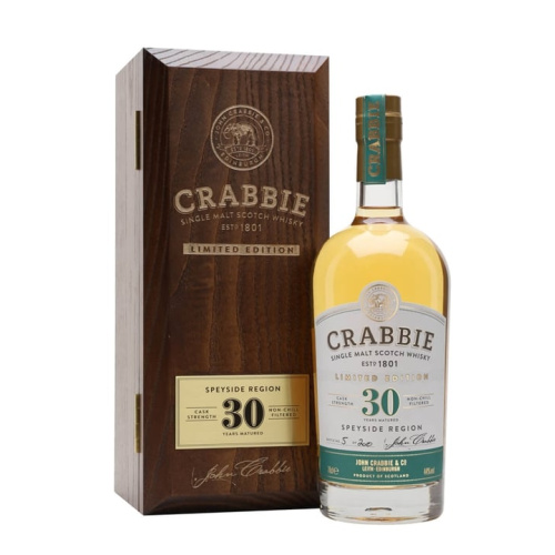 Distillery 30 Year Old – Crabbie 30 Year Old (Glenrothes) Speyside Single Malt Scotch Whisky (Speyside) | N/A% ABV, 700ml – Buy Now