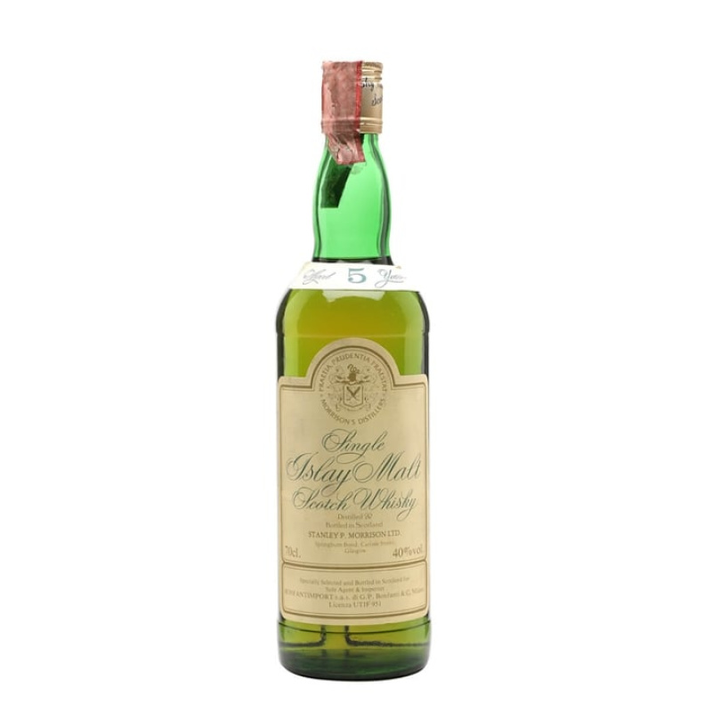 Distillery 5 Year Old – Single Islay Malt (Bowmore) / 5 Year Old / Morrison / Bot.1990s Islay Whisky (Islay) | N/A% ABV, 700ml – Buy Now