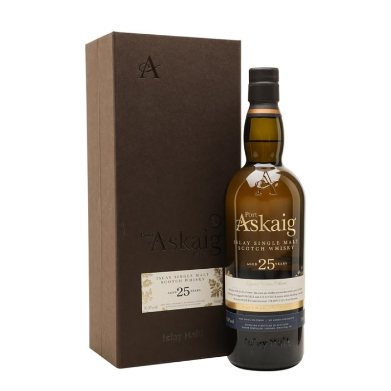 Distillery NAS Year Old – Port Askaig 25 Years Old Island Single Malt Scotch Whisky (Island) | N/A% ABV, 700ml – Buy Now