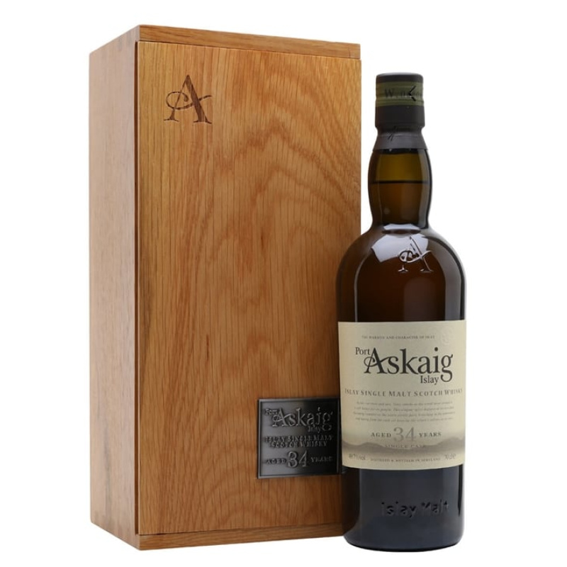 Distillery NAS Year Old – Port Askaig 34 Years Old / Single Cask Islay Single Malt Scotch Whisky (Islay) | N/A% ABV, 700ml – Buy Now