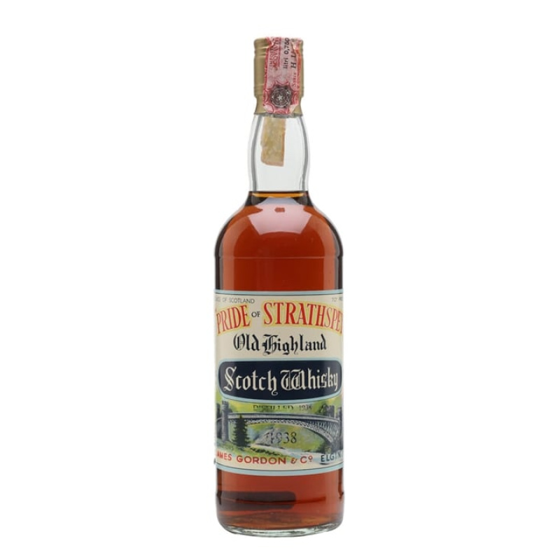 Pride of Strathspey 1938 / Bot.1970s Speyside Single Malt Scotch Whisky