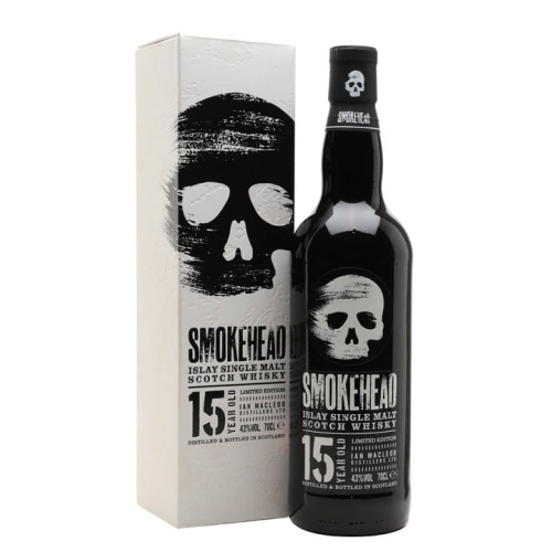 Distillery 15 Year Old – Smokehead 15 Year Old Islay Single Malt Scotch Whisky (Islay) | N/A% ABV, 700ml – Buy Now
