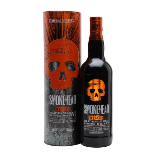 Distillery NAS Year Old – Smokehead Rum Cask Rebel Islay Single Malt Scotch Whisky (Islay) | N/A% ABV, 700ml – Buy Now