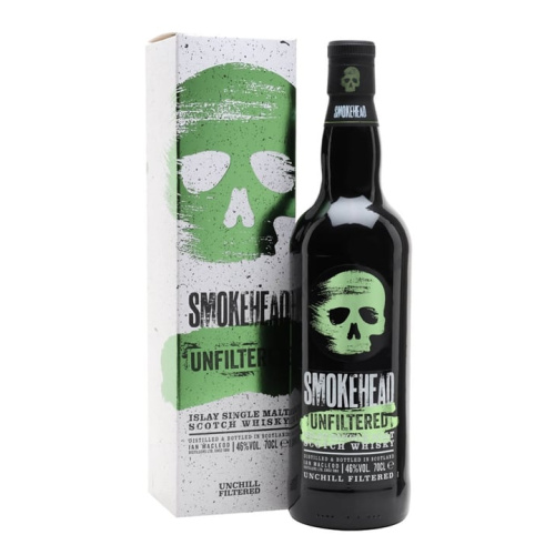 Distillery NAS Year Old – Smokehead Unfiltered Islay Single Malt Scotch Whisky (Islay) | N/A% ABV, 700ml – Buy Now