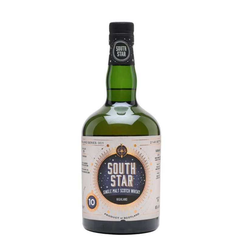 Distillery 10 Year Old – South Star Highland Single Malt 2011 / 10 Year Old Highland Whisky (Highland) | N/A% ABV, 700ml – Buy Now