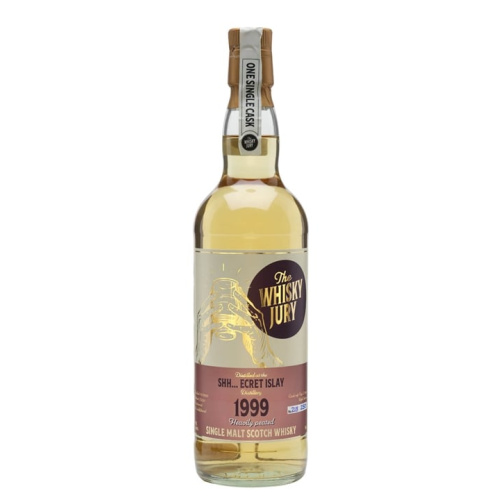Distillery NAS Year Old – Secret Islay 1999 / Heavily Peated / The Whisky Jury Islay Whisky (Islay) | N/A% ABV, 700ml – Buy Now