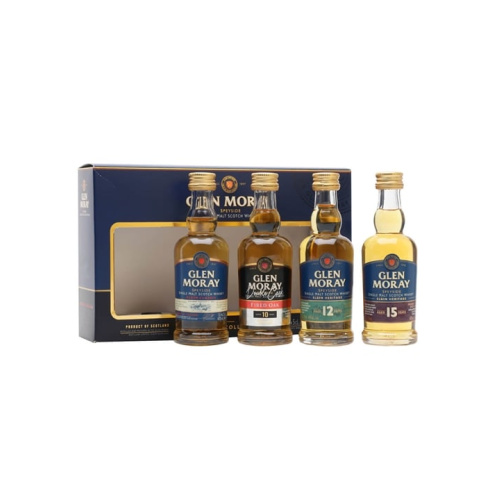 Glen Moray Heritage Range Miniature Gift Set / 4x5cl Speyside Single Malt Scotch Whisky