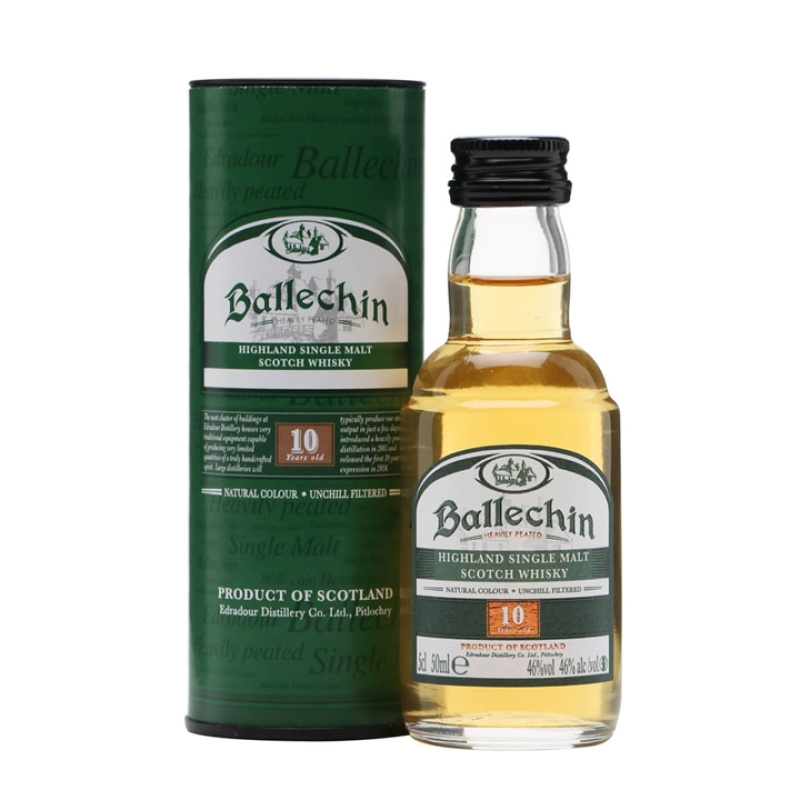 Distillery 10 Year Old – Ballechin 10 Year Old Miniature Highland Single Malt Scotch Whisky (Highland) | N/A% ABV, 700ml – Buy Now