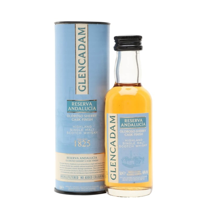 Distillery NAS Year Old – Glencadam Reserva Andalucia Miniature Highland Whisky (Highland) | N/A% ABV, 700ml – Buy Now