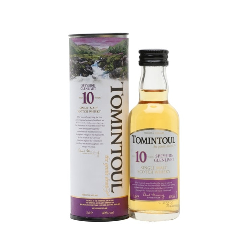 Distillery 10 Year Old – Tomintoul 10 Year Old / Miniature Speyside Single Malt Scotch Whisky (Speyside) | N/A% ABV, 700ml – Buy Now