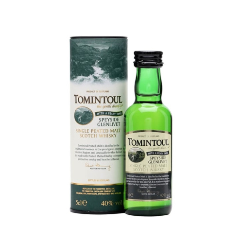Distillery NAS Year Old – Tomintoul With a Peaty Tang Miniature Speyside Whisky (Speyside) | N/A% ABV, 700ml – Buy Now