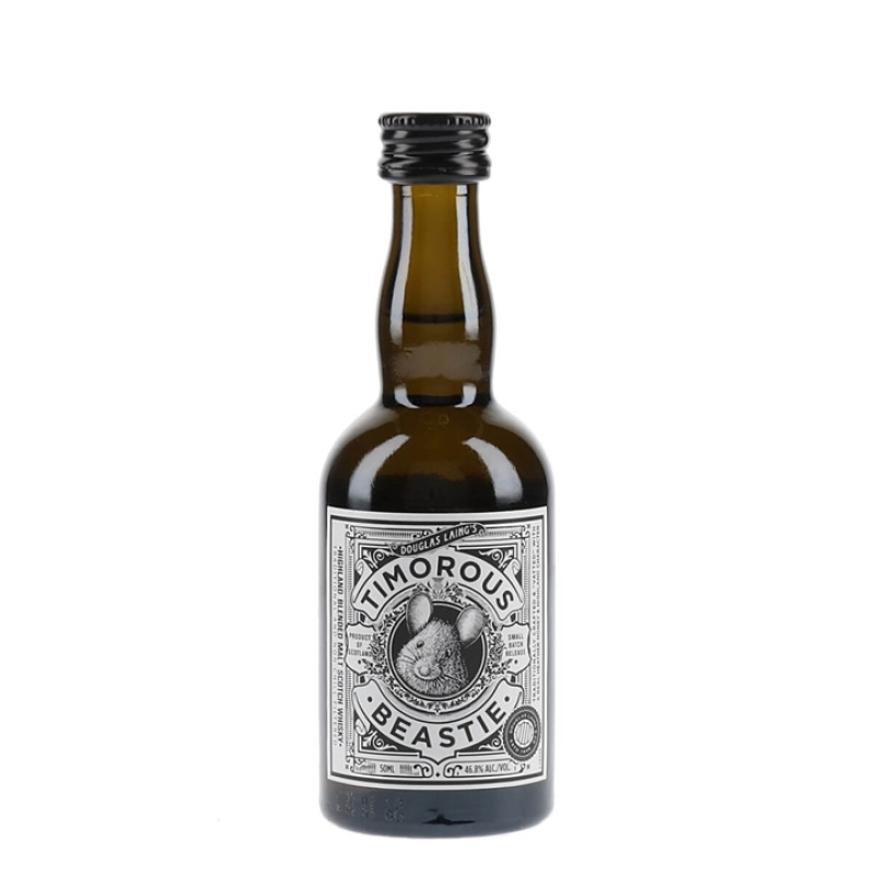 Distillery NAS Year Old – Timorous Beastie Miniature Highland Blended Malt Scotch Whisky (Highland) | N/A% ABV, 700ml – Buy Now
