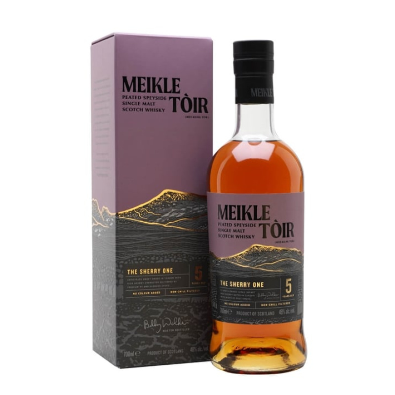 Distillery 5 Year Old – Meikle Toir 5 Year Old The Sherry Speyside Single Malt Scotch Whisky (Speyside) | N/A% ABV, 700ml – Buy Now