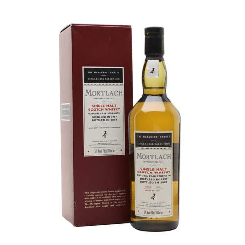Distillery NAS Year Old – Mortlach 1997 / Managers' Choice Speyside Single Malt Scotch Whisky (Speyside) | N/A% ABV, 700ml – Buy Now