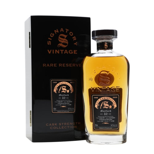 Distillery 32 Year Old – Mortlach 1991 / 32 Year Old / Signatory 35th Anniversary Speyside Whisky (Speyside) | N/A% ABV, 700ml – Buy Now