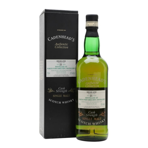 North Port (Brechin) 1976 / 21 Year Old / Cadenhead Highland Single Malt Scotch Whisky