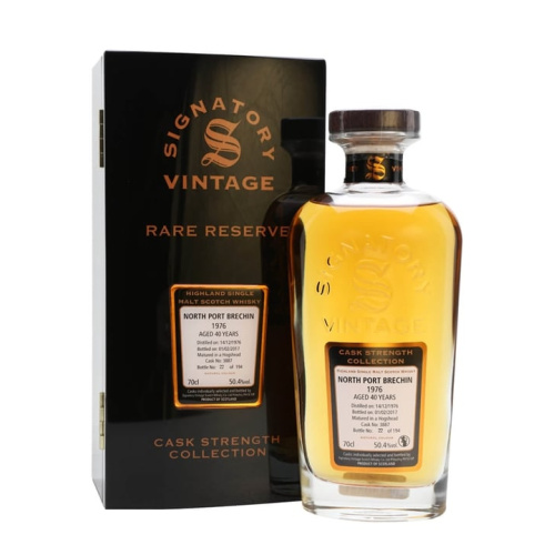North Port Brechin 1976 / 40 Year Old/Rare Reserve/Signatory Highland Single Malt Scotch Whisky