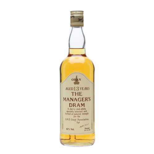 Distillery 13 Year Old – Oban 13 Year Old / Manager's Dram / Sherry Cask Highland Whisky (Highland) | N/A% ABV, 700ml – Buy Now