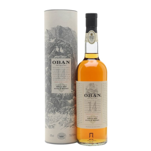 Distillery 14 Year Old – Oban 14 Year Old Highland Single Malt Scotch Whisky (Highland) | N/A% ABV, 700ml – Buy Now