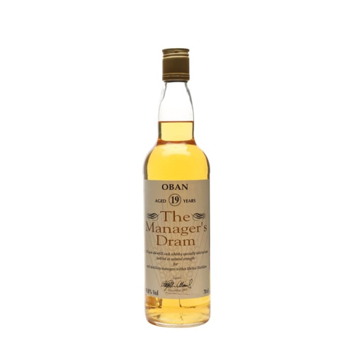 Distillery 19 Year Old – Oban 19 Year Old / Manager's Dram Highland Single Malt Scotch Whisky (Highland) | N/A% ABV, 700ml – Buy Now