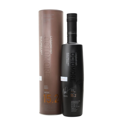 Octomore Edition 15.2 / 5 Year Old / Scottish Barley / Cognac and Wine Casks Islay Single Malt Scotch Whisky