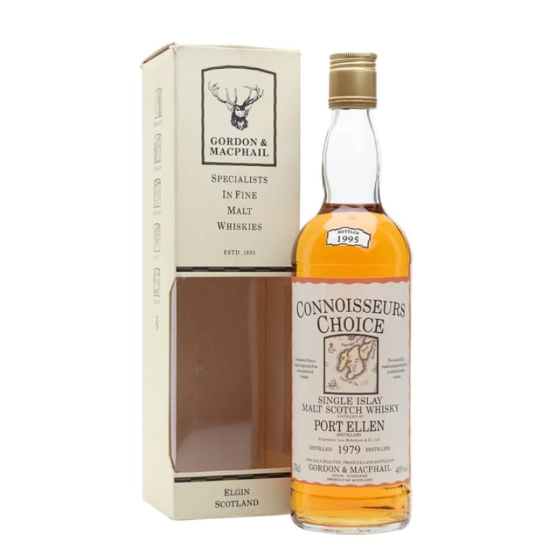 Port Ellen 1979 / Bot.1995 / Connoisseurs Choice Islay Single Malt Scotch Whisky