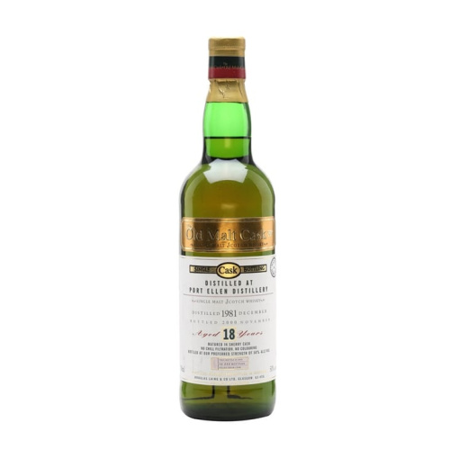 Distillery 18 Year Old – Port Ellen 1981 / 18 Year Old / Sherry Cask / Old Malt Cask Islay Whisky (Islay) | N/A% ABV, 700ml – Buy Now