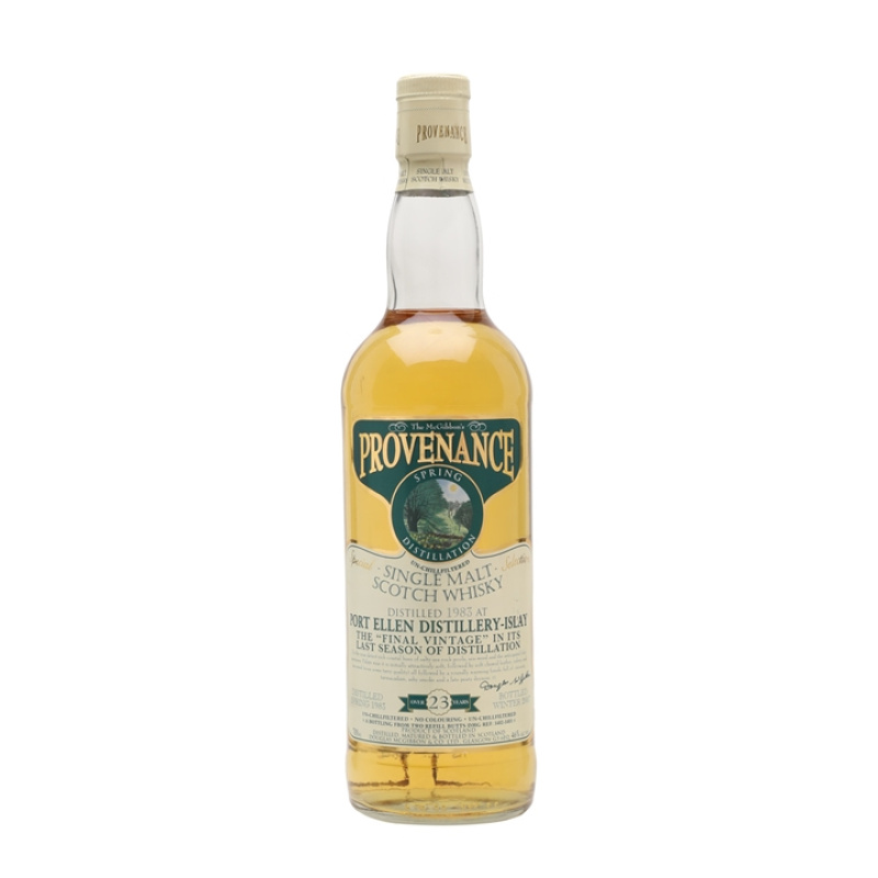 Distillery 23 Year Old – Port Ellen 1983 / 23 Year Old / Provenance / Bot. Winter 2007 Islay Whisky (Islay) | N/A% ABV, 700ml – Buy Now