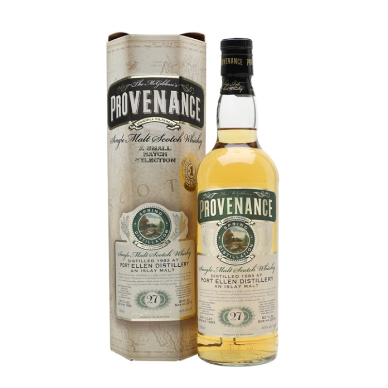 Distillery 27 Year Old – Port Ellen 1983 / 27 Year Old / Provenance Islay Whisky (Islay) | N/A% ABV, 700ml – Buy Now