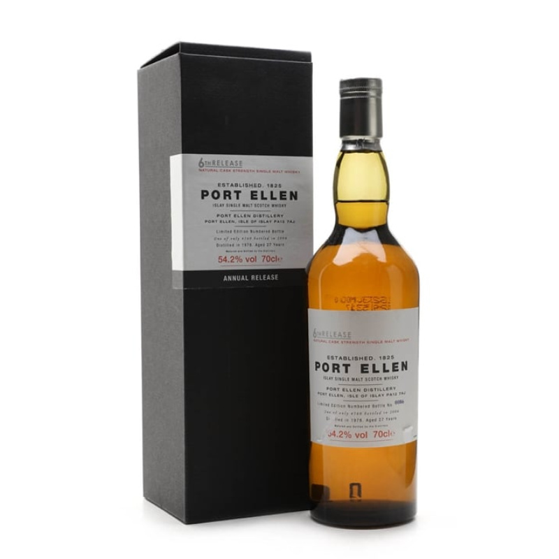 Distillery 27 Year Old – Port Ellen 1978 / 27 Year Old / 6th Release (2006) Islay Whisky (Islay) | N/A% ABV, 700ml – Buy Now