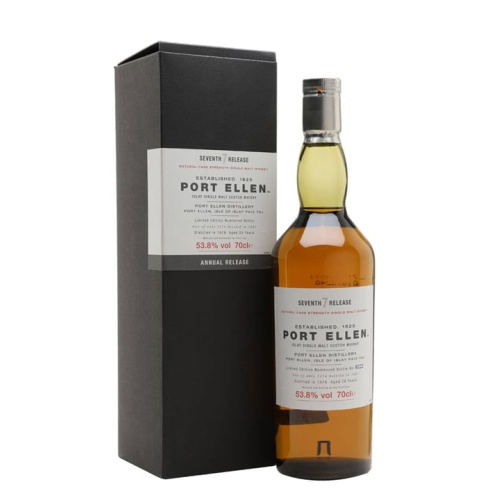 Distillery 28 Year Old – Port Ellen 1979 / 28 Year Old / 7th Release (2007) Islay Whisky (Islay) | N/A% ABV, 700ml – Buy Now