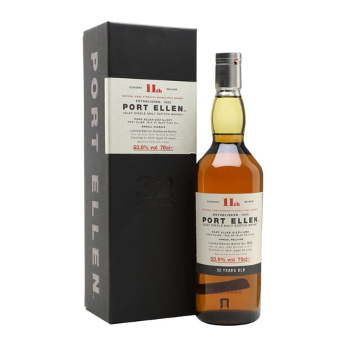 Distillery 32 Year Old – Port Ellen 1979 / 32 Year Old / 11th Release (2011) Islay Whisky (Islay) | N/A% ABV, 700ml – Buy Now