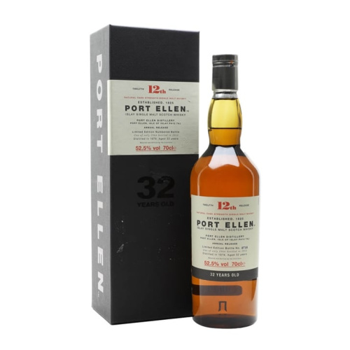 Distillery 32 Year Old – Port Ellen 1979 / 32 Year Old / 12th Release (2012) Islay Whisky (Islay) | N/A% ABV, 700ml – Buy Now