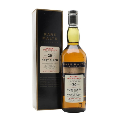 Distillery 20 Year Old – Port Ellen 1978 / 20 Year Old / Rare Malts Islay Whisky (Islay) | N/A% ABV, 700ml – Buy Now