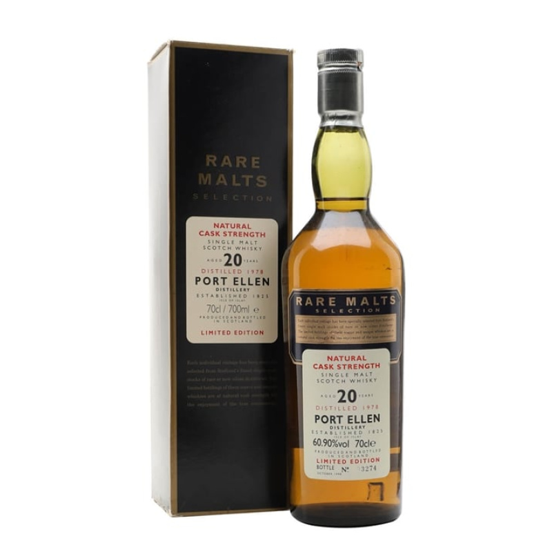 Distillery 20 Year Old – Port Ellen 1978 / 20 Year Old / Rare Malts Islay Whisky (Islay) | N/A% ABV, 700ml – Buy Now