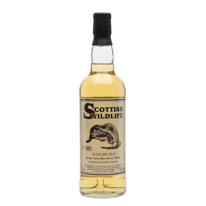 Port Ellen 10 Year Old / Scottish Wildlife / Signatory Islay Single Malt Scotch Whisky
