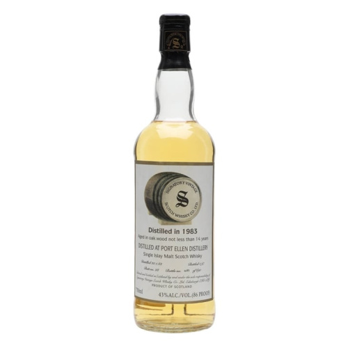 Distillery 14 Year Old – Port Ellen 1983 / 14 Year Old / Cask #28 / Signatory Islay Whisky (Islay) | N/A% ABV, 700ml – Buy Now