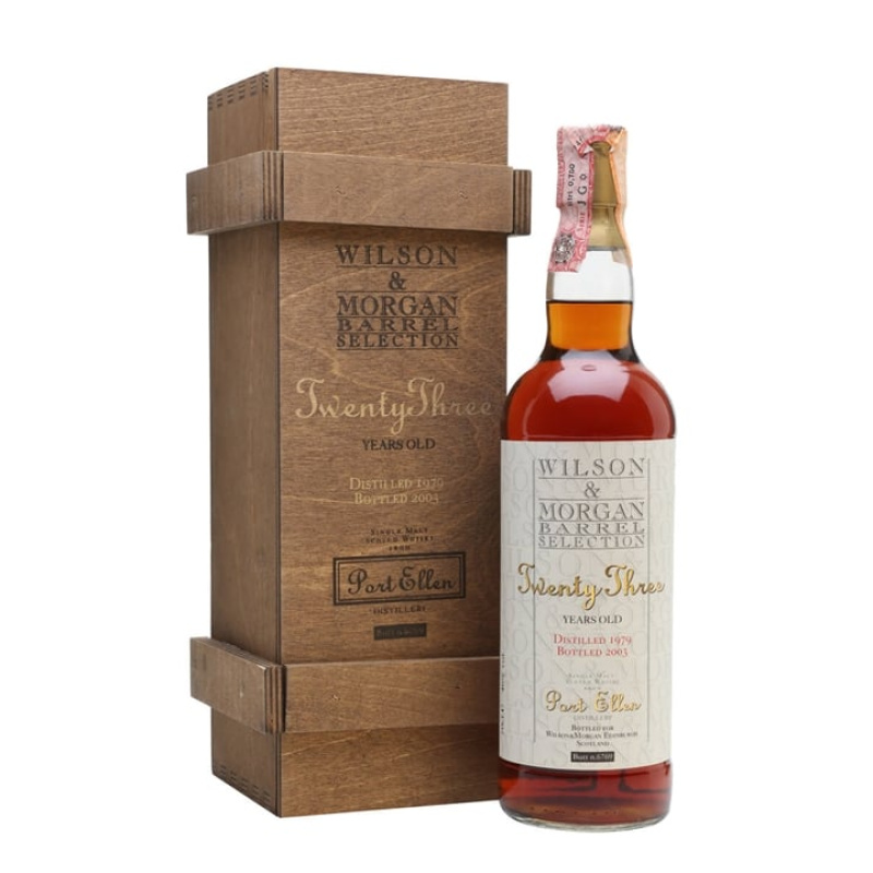 Distillery 23 Year Old – Port Ellen 1979 / 23 Year Old / Sherry Cask / Wilson & Morgan Islay Whisky (Islay) | N/A% ABV, 700ml – Buy Now