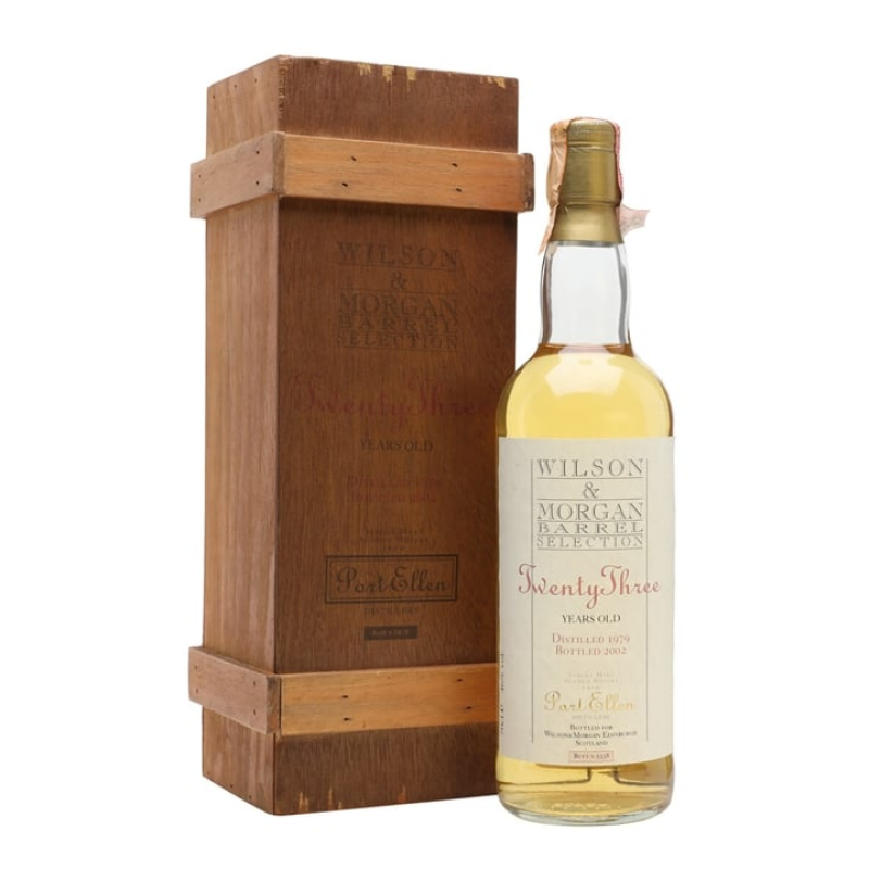 Distillery NAS Year Old – Port Ellen 1979 / Bot.2002 / Sherry Cask 5538 / Wilson & Morgan Islay Whisky (Islay) | N/A% ABV, 700ml – Buy Now